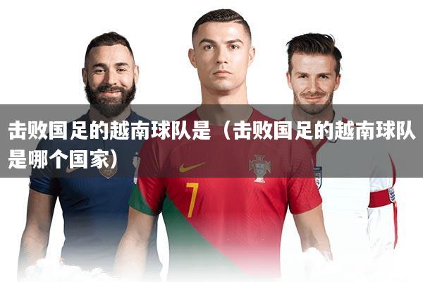 击败国足的越南球队是（击败国足的越南球队是哪个国家）