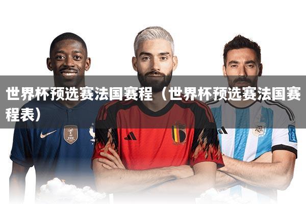 世界杯预选赛法国赛程（世界杯预选赛法国赛程表）